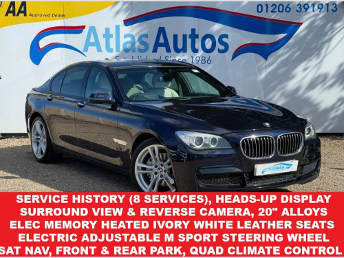 BMW 7 Series  3.0 730D M SPORT 4d 255 BHP