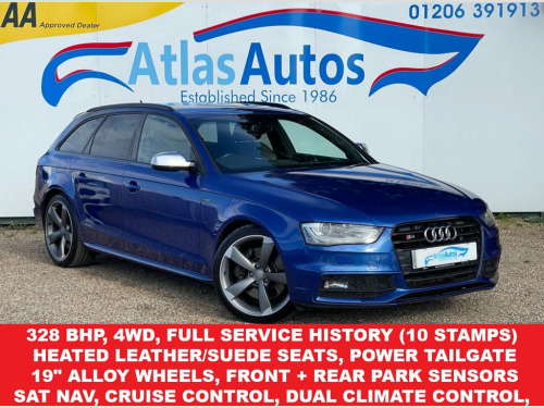 Audi A4  3.0 S4 AVANT QUATTRO BLACK EDITION NAV 5d 328 BHP