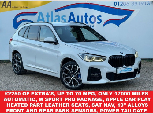 BMW X1  2.0 SDRIVE18D M SPORT 5d 148 BHP AUTO, >70 MPG,