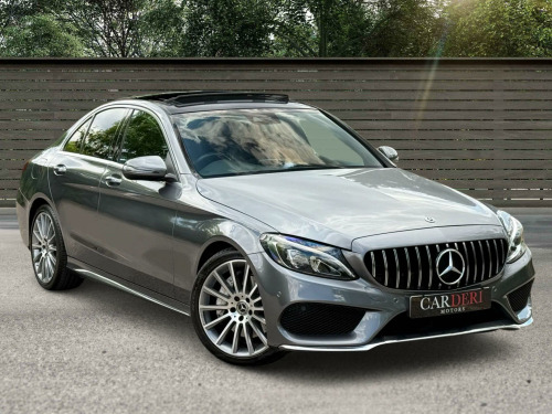Mercedes-Benz C-Class  2.1 C250d AMG Line (Premium Plus) G-Tronic+ Euro 6 (s/s) 4dr