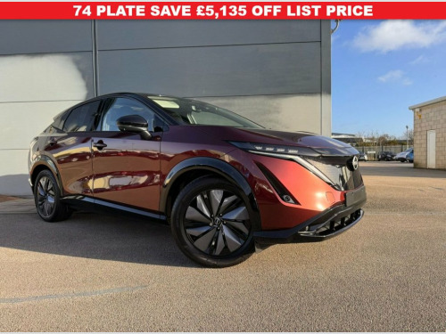 Nissan Ariya  ADVANCE 87KW e-FORCE WITH SKY PACK 22KW 5d 239 BHP