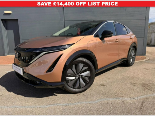 Nissan Ariya  63KW ADVANCE 7.4KW TWO TONE  5d 215 BHP