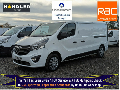 Vauxhall Vivaro  1.6 CDTi 2900 Sportive Panel Van 5dr Diesel Manual L2 H1 Euro 6 (120 ps)