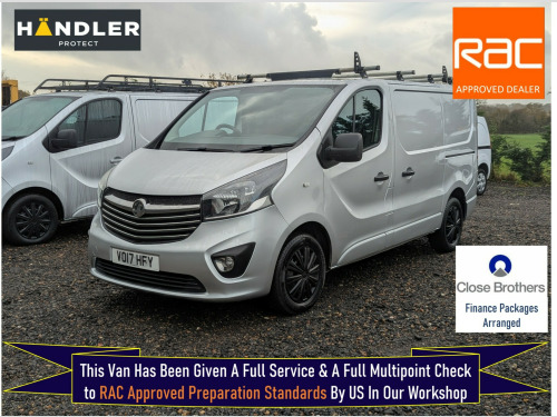 Vauxhall Vivaro  1.6 CDTi 2900 Sportive Panel Van 5dr Diesel Manual L1 H1 Euro 6 (120 ps) 