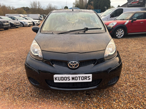 Toyota AYGO  1.0 VVT-i Black Hatchback 5dr Petrol MultiMode Euro 4 (AC) (67 bhp)