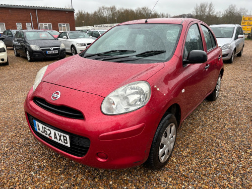 Nissan Micra  1.2 12V Visia Hatchback 5dr Petrol Manual Euro 5 (80 ps) 