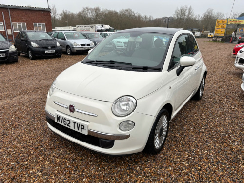 Fiat 500  1.2 Lounge Hatchback 3dr Petrol Manual Euro 4 (69 bhp) 