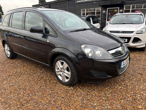 Vauxhall Zafira  1.6 16V Exclusiv MPV 5dr Petrol Manual Euro 5 (115 ps) 