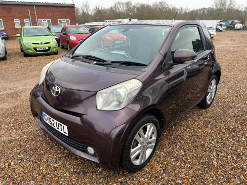 Toyota iQ  1.33 Dual VVT-i 3 Hatchback 3dr Petrol Manual Euro 5 (98 ps) 