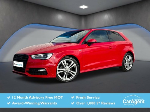 Audi A3  1.2 TFSI S line Hatchback 3dr Petrol Manual Euro 6