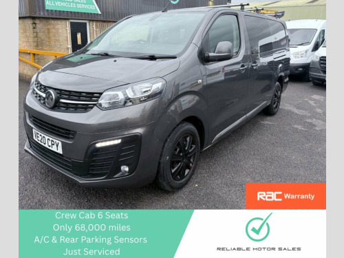 Vauxhall Vivaro  2.0 Turbo D 3100 Sportive Crew Van Double Cab 5dr  
