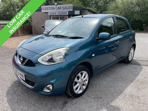 Nissan Micra  1.2 Acenta Hatchback 5dr Petrol CVT Euro 5 (80 ps)