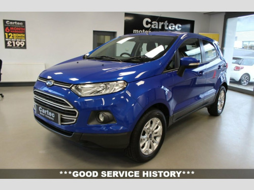 Ford EcoSport  1.0T EcoBoost Zetec SUV 5dr Petrol Manual 2WD Euro