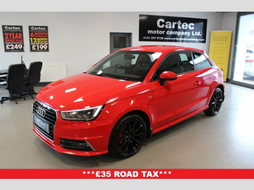 Audi A1  1.4 TFSI S line Hatchback 3dr Petrol Manual Euro 6