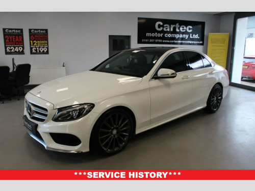 Mercedes-Benz C-Class  2.1 C220d AMG Line (Premium) Saloon 4dr Diesel 7G-