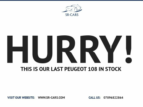 Peugeot 108  1.0 Active Hatchback 3dr Petrol Manual Euro 6 (68 