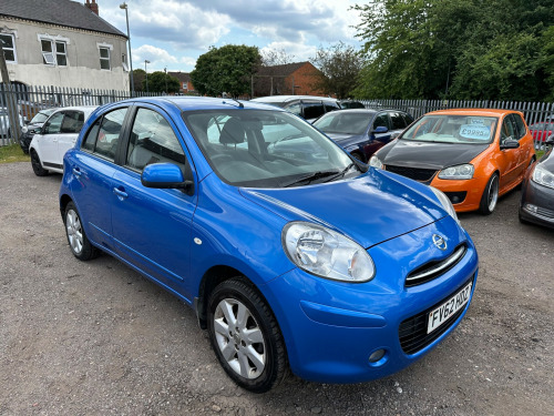 Nissan Micra  1.2 12V Acenta Hatchback 5dr Petrol Manual Euro 5 (80 ps)