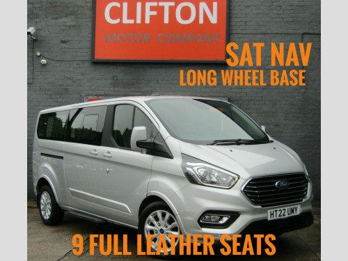 Ford Tourneo Custom 2.0 320 EcoBlue Titanium Minibus Double Cab 5dr Diesel Manual L2 Euro 6 (s/