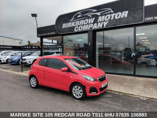 Peugeot 108  1.0 Active Hatchback 3dr Petrol Manual Euro 6 (68 