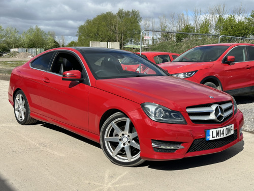 Mercedes-Benz C-Class C220 2.1 C220 CDI AMG Sport Edition Coupe 2dr Diesel G-Tronic+ Euro 5 (s/s) (170