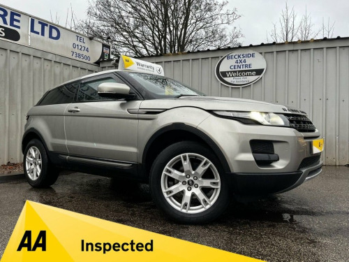 Land Rover Range Rover Evoque  2.2 SD4 PURE 3d 190 BHP AA INSPECTED.
