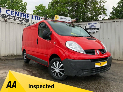 Renault Trafic  2.0 SL27 DCI S/R P/V EXTRA 115 BHP AA INSPECTED.