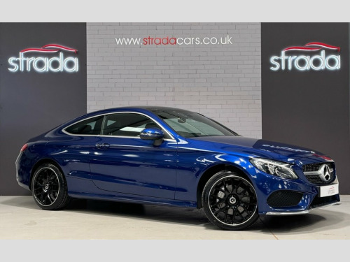 Mercedes-Benz C-Class C200 2.0 C200 AMG Line (Premium) Coupe 2dr Petrol G-Tro