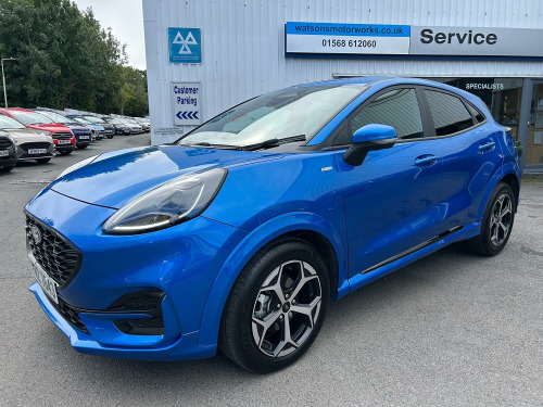 Ford Puma  ST-Line 1.0L EcoBoost 125PS mHEV Automatic, only 660 miles!!!