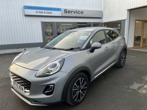 Ford Puma  Titanium 5 Door 1.0T 125PS mHEV 7 Speed Automatic, only 10388 miles! 