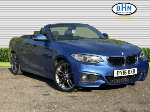 BMW 2 Series  2.0 220d M Sport Convertible 2dr Diesel Auto Euro 