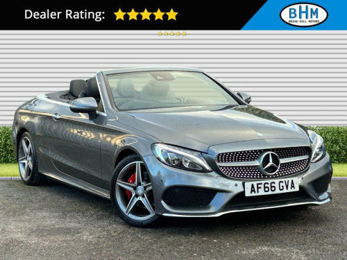 Mercedes-Benz C-Class  2.1 C220d AMG Line (Premium Plus) Cabriolet 2dr Di 