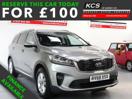 Kia Sorento  2.2 CRDI KX-1 ISG 5d 198 BHP