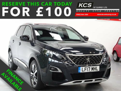 Peugeot 3008 Crossover  1.2 PureTech GT Line SUV 5dr Petrol EAT Euro 6 (s/