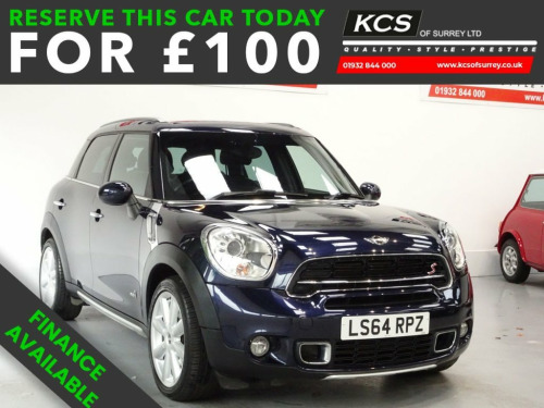 MINI Countryman  1.6 Cooper S SUV 5dr Petrol Auto ALL4 Euro 5 (184 