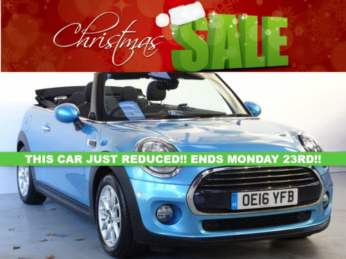 MINI Convertible  1.5 Cooper Convertible 2dr Petrol Manual Euro 6 (s