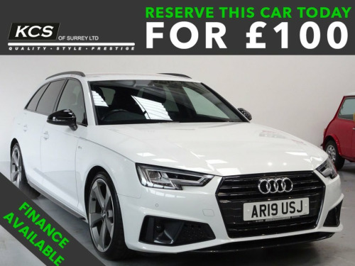 Audi A4 Avant  2.0 TFSI 40 Black Edition Estate 5dr Petrol S Tron