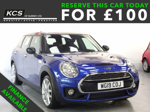 MINI Clubman  2.0 Cooper S Sport Estate 6dr Petrol Manual Euro 6