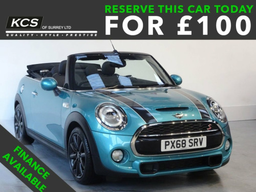 MINI Convertible  2.0 Cooper S Convertible 2dr Petrol Manual Euro 6 