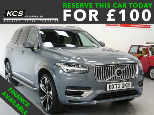 Volvo XC90  2.0h T8 Recharge 18.8kWh Ultimate Bright SUV 5dr P