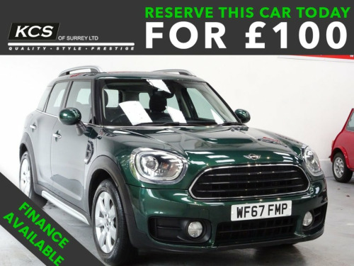 MINI Countryman  1.5 Cooper SUV 5dr Petrol Auto Euro 6 (s/s) (136 p