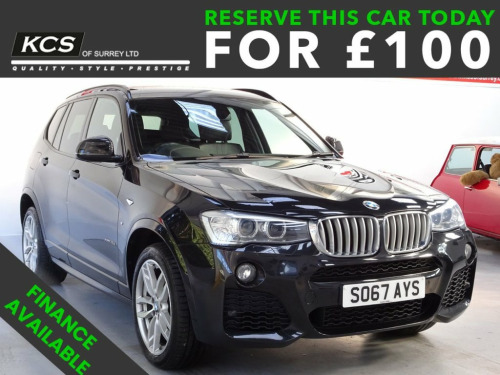 BMW X3  3.0 35d M Sport SUV 5dr Diesel Auto xDrive Euro 6 