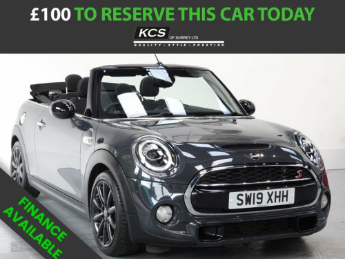 MINI Convertible  2.0 Cooper S Classic Convertible 2dr Petrol Manual