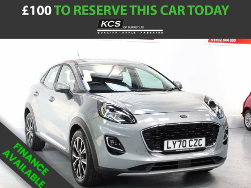Ford Puma  1.0T EcoBoost MHEV Titanium SUV 5dr Petrol Manual 