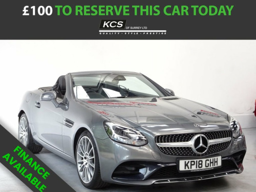 Mercedes-Benz SLC SLC200 2.0 SLC200 AMG Line Convertible 2dr Petrol G-Troni