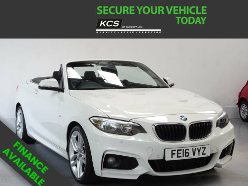 BMW 2 Series  2.0 220i M Sport Convertible 2dr Petrol Manual Eur 