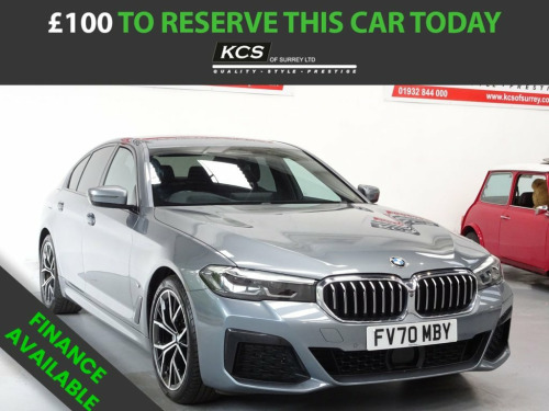 BMW 5 Series  2.0 520d MHT M Sport Saloon 4dr Diesel Hybrid Step