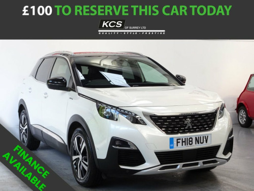 Peugeot 3008 Crossover  1.5 BlueHDi GT Line SUV 5dr Diesel EAT Euro 6 (s/s