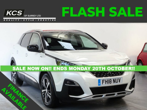 Peugeot 3008 Crossover  1.5 BlueHDi GT Line SUV 5dr Diesel EAT Euro 6 (s/s