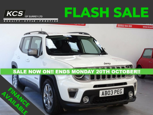 Jeep Renegade  1.3 GSE T4 Limited SUV 5dr Petrol DDCT Euro 6 (s/s