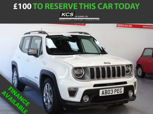 Jeep Renegade  1.3 GSE T4 Limited SUV 5dr Petrol DDCT Euro 6 (s/s